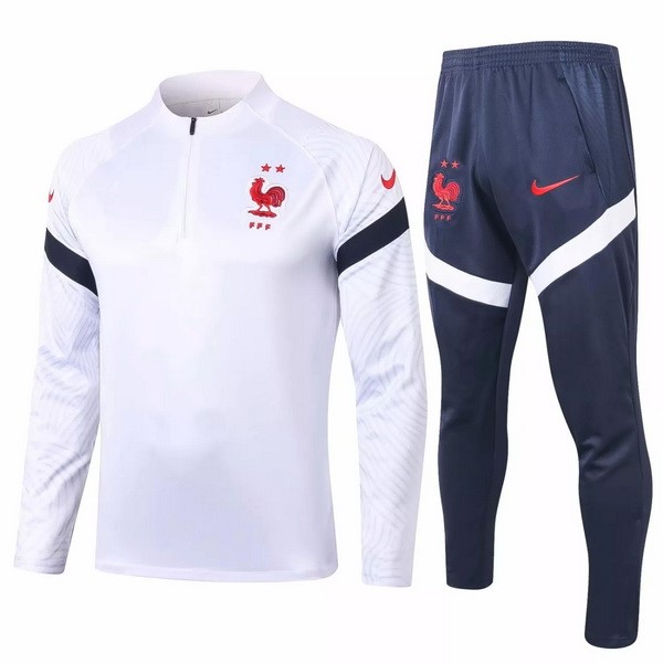 Chandal Francia 2020 Blanco Azul